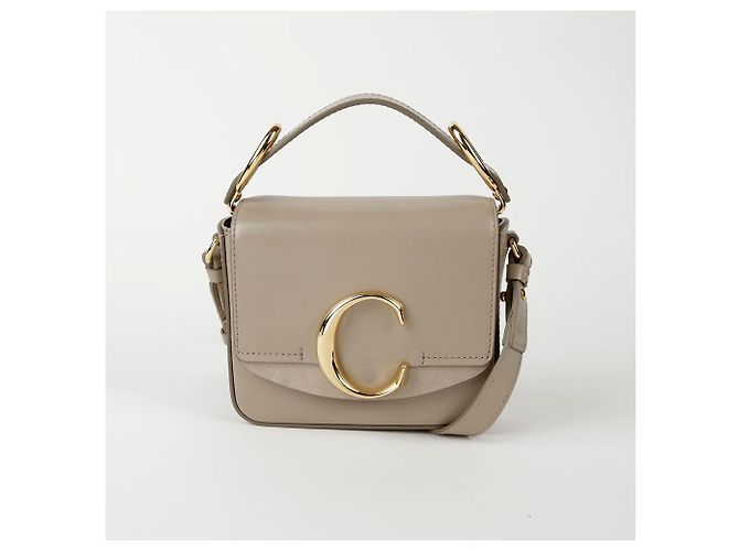 Chloé Mini Tote e Borsa a Spalla con Logo - vista 2