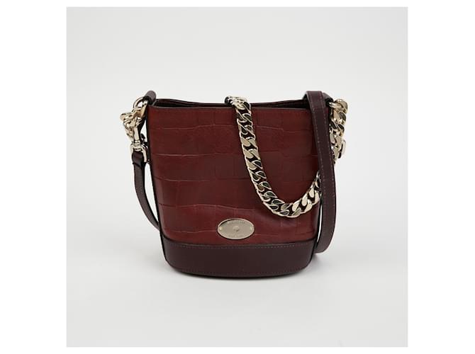 Mulberry Borsa a tracolla a secchiello Jamie Rosso - vista 2