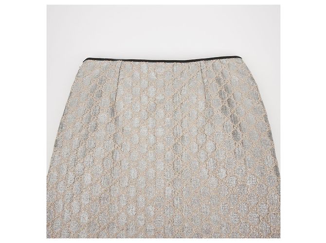 Gucci Falda larga con abertura Gg - vista 10