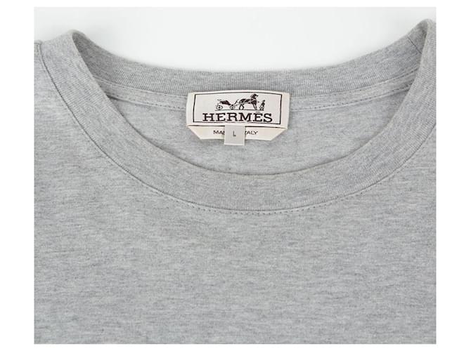Hermès Größe Rodeo Kurzarm Grau - Ansicht 4