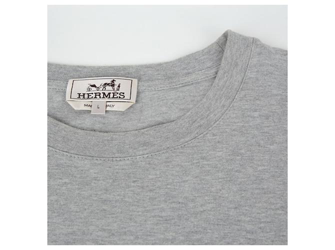 Hermès Größe Rodeo Kurzarm Grau - Ansicht 5