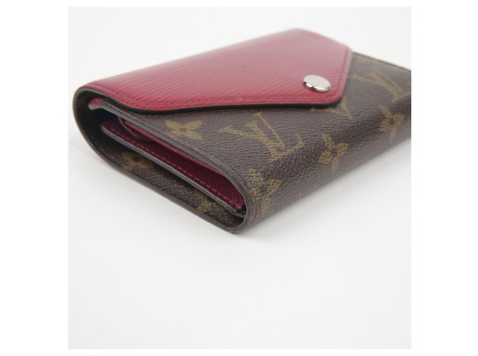 Louis Vuitton Portafoglio piccolo Marie Louise Rosa - vista 8