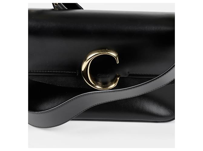 Chloé Borsa Tote a Doppia Tracolla Nero - vista 2