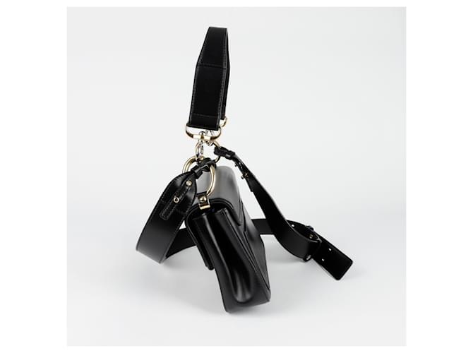 Chloé Borsa Tote a Doppia Tracolla Nero - vista 3