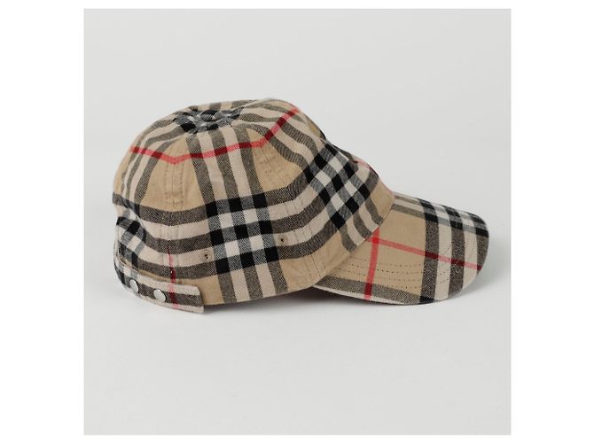 Burberry Cappellino da baseball Vintage Check Taglia Marrone - vista 2