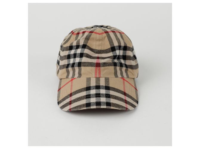 Burberry Cappellino da baseball Vintage Check Taglia Marrone - vista 3