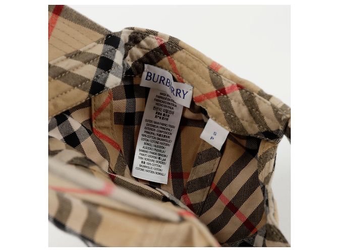 Burberry Cappellino da baseball Vintage Check Taglia Marrone - vista 7