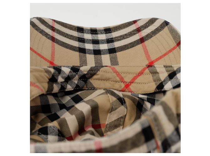 Burberry Cappellino da baseball Vintage Check Taglia Marrone - vista 8