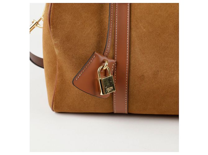 16 Céline Borsa Tote Boston a spalla Marrone - vista 3