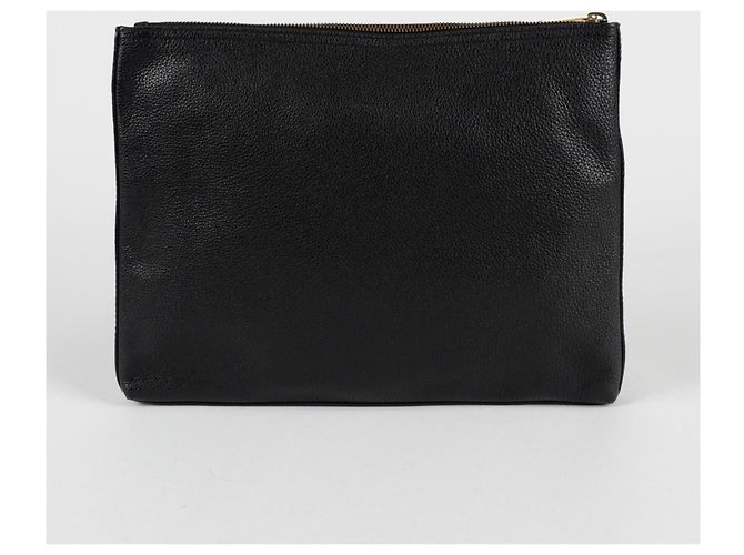 Gucci Clutch Portfolio con Logo Stampato - vista 3