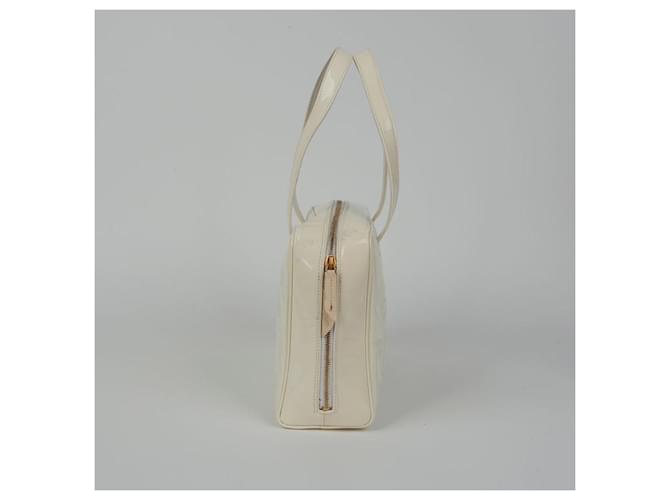 Chanel Borsa Bowling con logo Triple Cc Bianco - vista 6