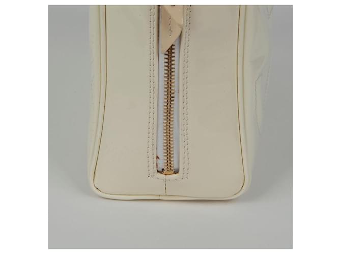 Chanel Borsa Bowling con logo Triple Cc Bianco - vista 8