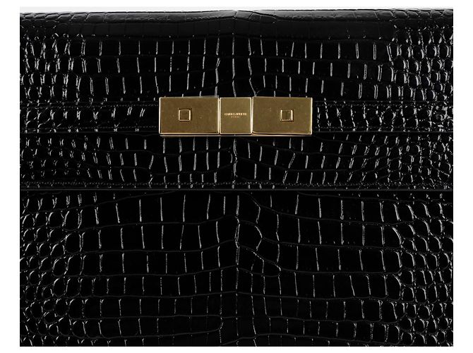 Saint Laurent Borsa a Spalla Manhattan Medium - vista 2