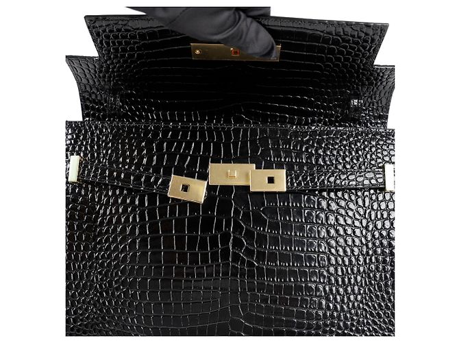 Saint Laurent Borsa a Spalla Manhattan Medium - vista 8
