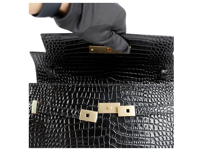 Saint Laurent Borsa a Spalla Manhattan Medium - vista 9