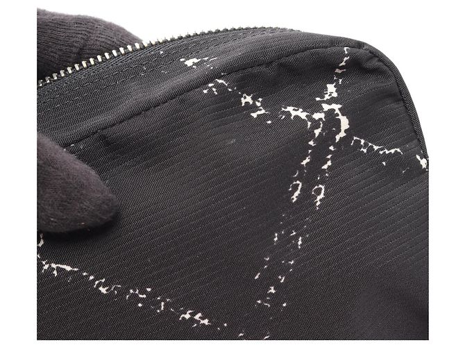 Vanity Pochette in nylon Chanel Travel Line Nero - vista 6