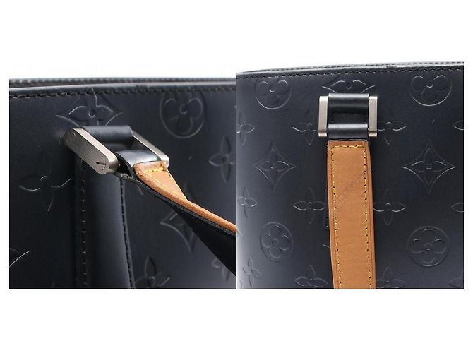 Bolso Louis Vuitton Stockton Monogram Mat Azul - vista 10