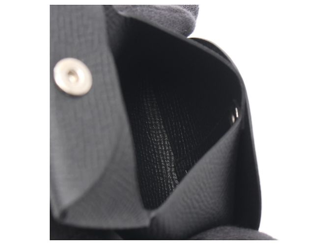Monedero Bastia Epsom Hermès Negro - vista 4