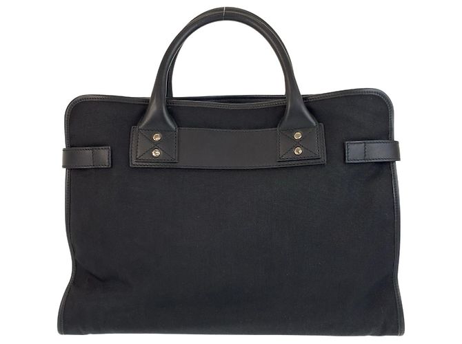 Valigetta in nylon e pelle Gucci Nero - vista 2