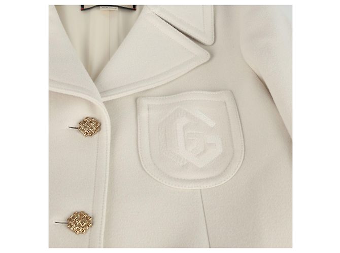 Gucci Abrigo con doble bordado - vista 5