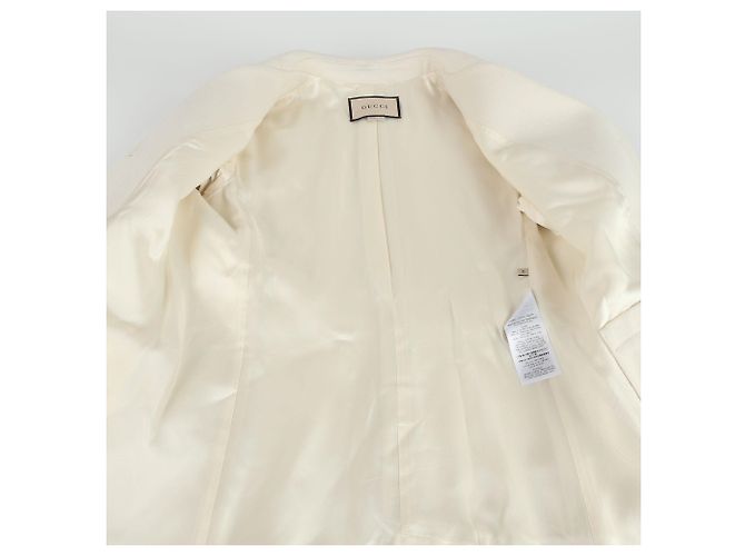 Gucci Abrigo con doble bordado - vista 9
