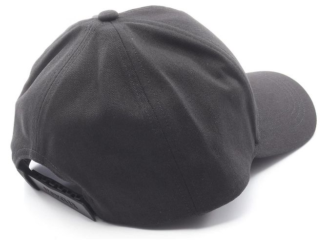 Cappellino da baseball in cotone Moncler Nero - vista 2