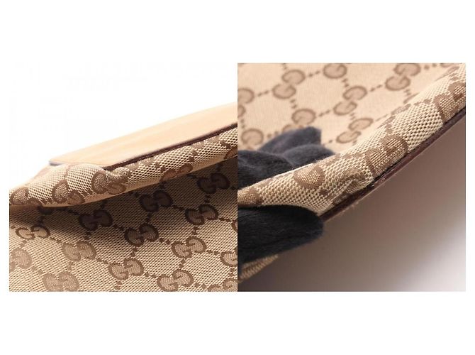 Borsa Tote Gucci GG Canvas Marrone Beige - vista 10