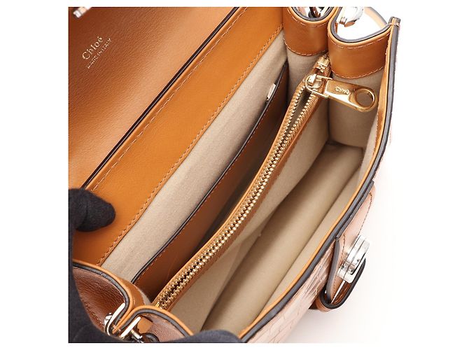 Chloé 2way Handtasche Chloe ABY Braun - Ansicht 3