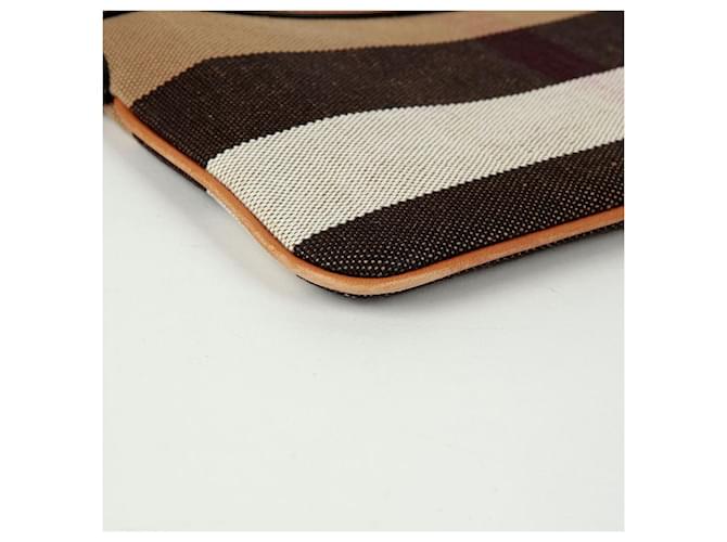 Burberry Clutch a tracolla Phaeton Marrone - vista 10