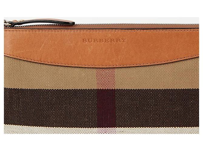 Burberry Clutch a tracolla Phaeton Marrone - vista 2