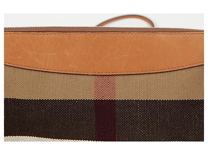 Burberry Clutch a tracolla Phaeton Marrone - vista 4