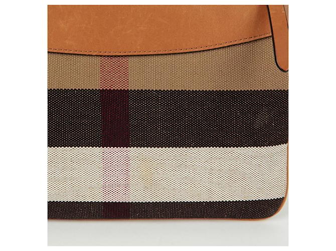 Burberry Clutch a tracolla Phaeton Marrone - vista 5