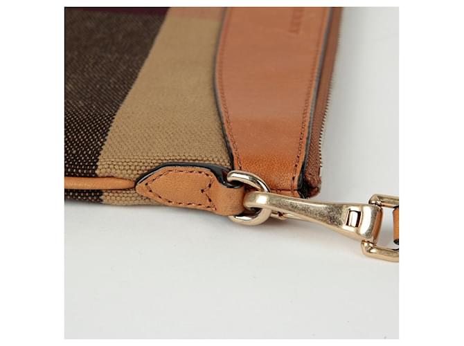 Burberry Clutch a tracolla Phaeton Marrone - vista 7