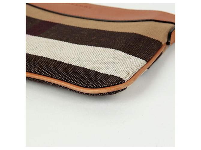Burberry Clutch a tracolla Phaeton Marrone - vista 9