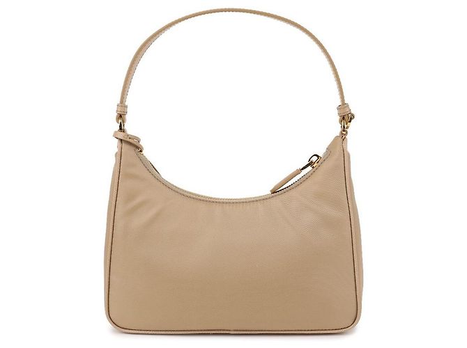 Prada Mini bolso Re-nylon Re-edition Castaño - vista 4