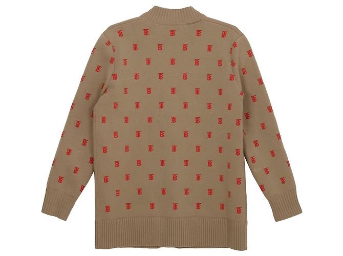 Burberry Cardigan Monogram Tamanho - vista 2