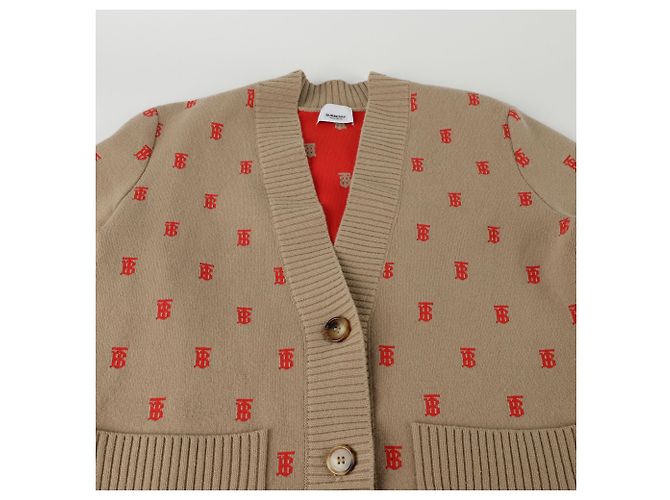 Burberry Cardigan Monogram Tamanho - vista 3