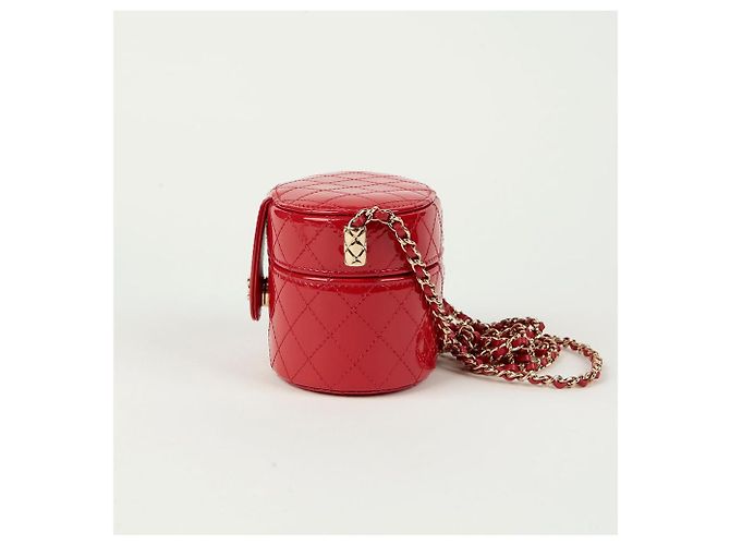 Chanel Mini trousse cosmetica a tracolla crossbody Rosso - vista 5