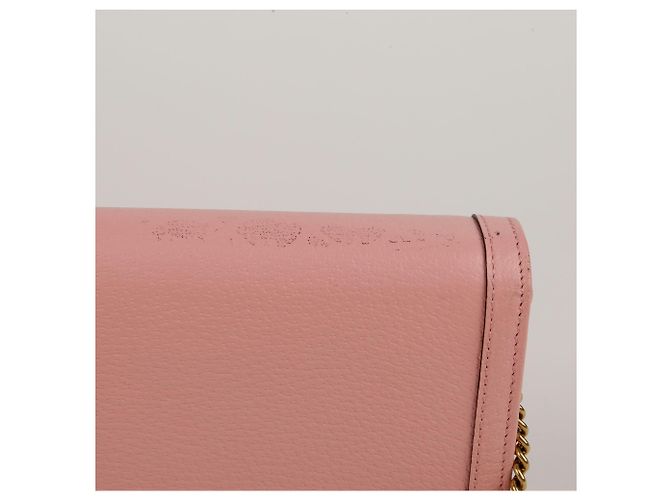 Gucci Borsa a tracolla mini Diana in bambù Rosa - vista 10