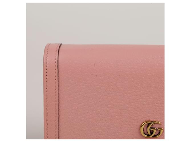 Gucci Borsa a tracolla mini Diana in bambù Rosa - vista 3
