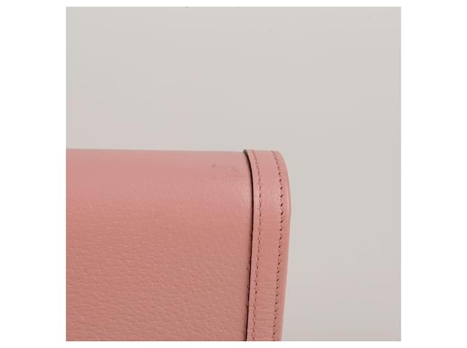 Gucci Borsa a tracolla mini Diana in bambù Rosa - vista 4