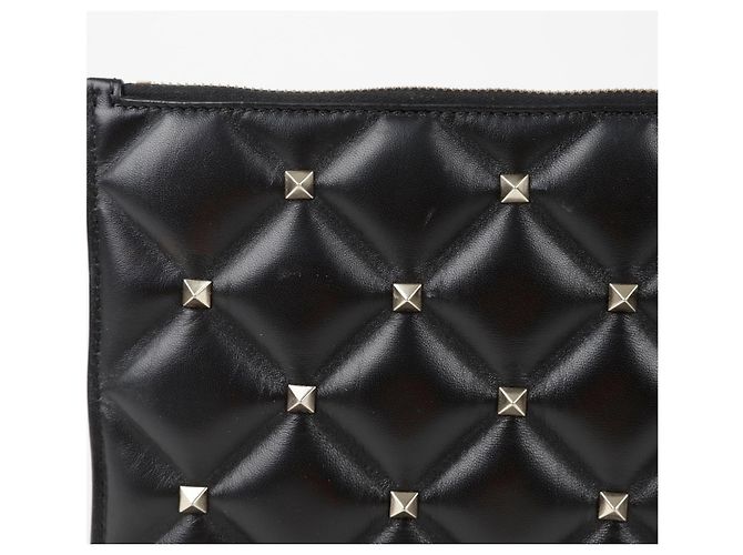 Valentino Garavani Clutch Candy con borchie Nero - vista 2