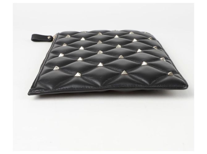 Valentino Garavani Clutch Candy con borchie Nero - vista 5