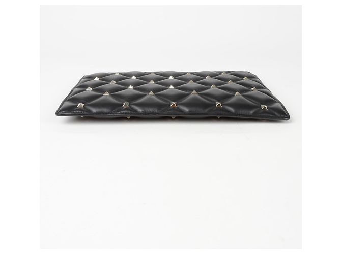 Valentino Garavani Clutch Candy con borchie Nero - vista 6