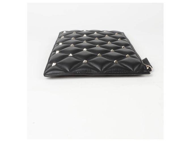 Valentino Garavani Clutch Candy con borchie Nero - vista 7