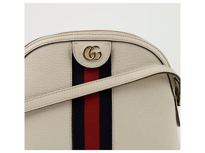 Gucci Piccola borsa a tracolla Ophidia Bianco - vista 2