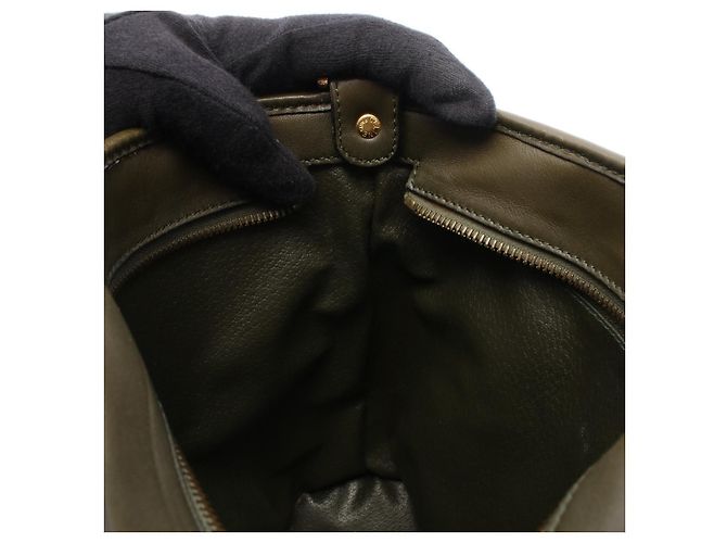 Céline Borsa a tracolla in pelle CELINE Verde - vista 6