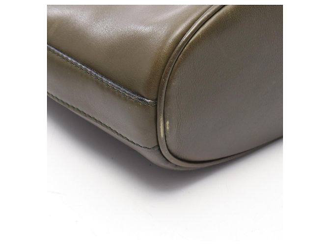 Céline Borsa a tracolla in pelle CELINE Verde - vista 7
