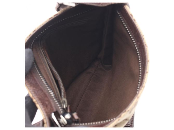 Borsa a tracolla Gucci GG Canvas Marrone Beige - vista 3
