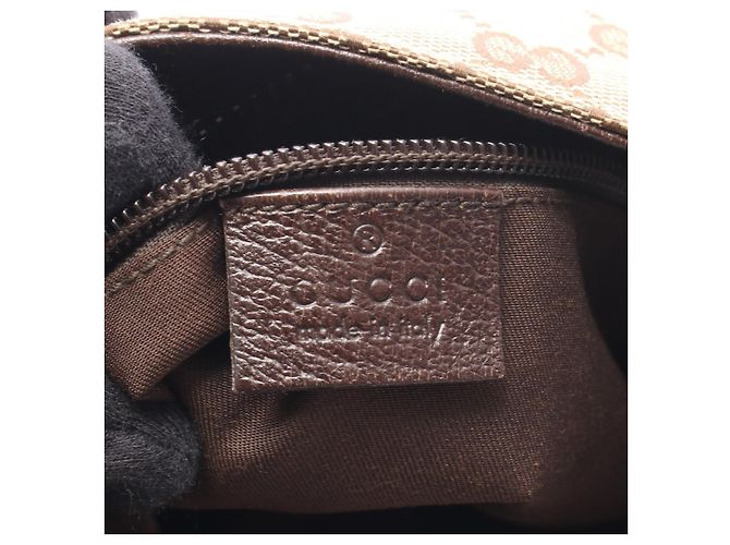 Borsa a tracolla Gucci GG Canvas Marrone Beige - vista 4
